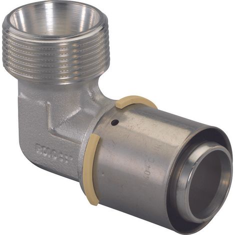 Winkelstück mit Außengewinde 40-R1 1/4""MT Uponor S-Press
