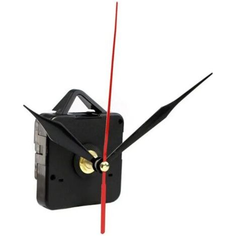 royaluxe-Kit de Mécanisme d'Horloge Quartz, 55 x 55 x 38mm, Mecanisme Horloge Complet avec Aiguilles pour DIY et Restauration d'Horlogerie, Compatible avec Horloge Murale, Pièces de Rechange Précises