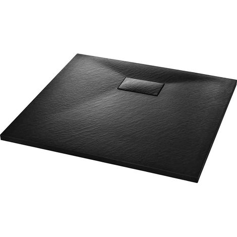 Maison Exclusive - Plato de ducha SMC negro 90x80 cm (1/5)