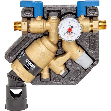 Caleffi – Robinet de remplissage automatique avec disconnecteur Type BA – DN 15 – Laiton antidézincification – Pression max 10 bar – Température max 65°C