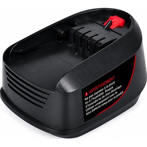 Batterie Li-ion 18V 2,0Ah compatible Bosch PSR 18 LI-2 2.0 ah 2000 12,5 × 9 × 8 cm 400 g – Livraison gratuite