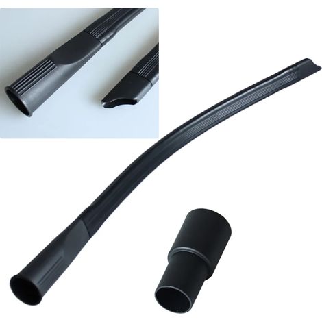 Embouts plats longs, adaptateurs de 35 mm, ensembles de tuyaux, têtes de nettoyage, aspiration, tuyau flexible extra long pour les fentes, outils et accessoires pour aspirateurs (1/4)