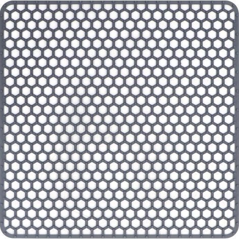 Tapis de Lavabo en Silicone Antidérapant, Grille Résistante pour Évier Cuisine Inox ou Céramique (1/5)