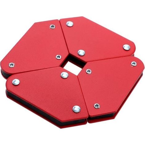 Support de flèche magnétique pour soudage - SURENHAP - 10 lb - 45° 90° 135° - Rouge (1/4)