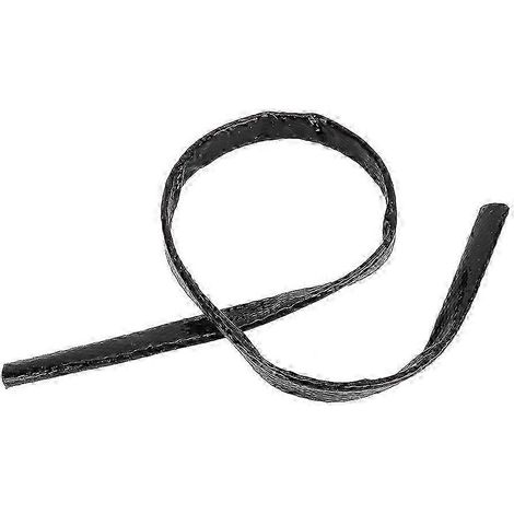 Gaine anti-feu noire de 1 m (3,3 pi) avec tresse de protection contre la chaleur et les flammes, diamètre intérieur 16 mm (5/8 po), compatible avec tuyau de carburant AN10, réf. 51850 (1/5)