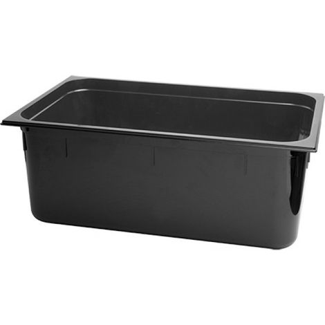 Bac noir H 200mm gastronorme GN1/1 - Caterchef