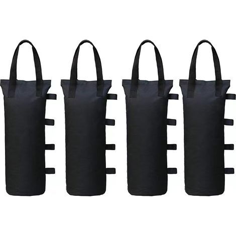 Pack of 4 Sandbags for Pavilions, Pavilion Weights, Sandbags for Pavilion Feet, Garden Tents, Festival Tents, Weights to Secure Position (1/5)
