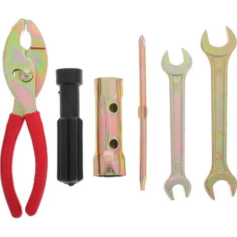 Kit Entretien Moto Complet avec Clés à Douille, Pinces et Tournevis en Métal, Outil de Réparation Polyvalent pour Maintenance et Réparation de Motos (1/5)
