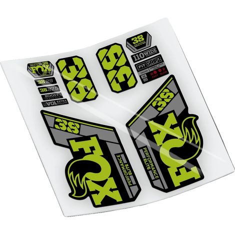 Autocollants, Matériau en Vinyle, Design Personnalisable, Vert citron 2 (1/2)