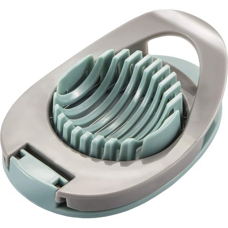 APEX Coupe-œufs, adapté aux œufs durs et aux fraises, avec fil en acier inoxydable (vert). (1/5)