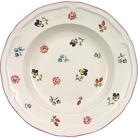 Villeroy & Boch Petite Fleur Piatto Fondo, Multicolore, 27.41 x 27.2 x 5.99 cm, 639.57 grammi (1/4)