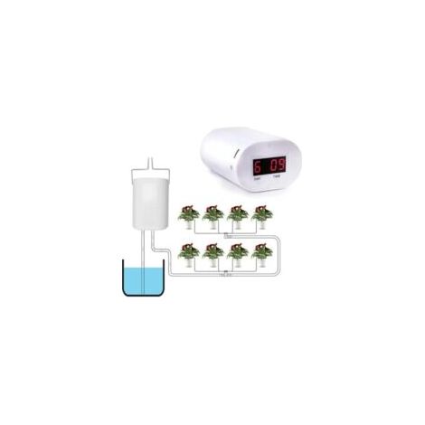 Automatischer 8-Kopf-Bewässerungspumpenregler für Blumen, Pflanzen und Tropfbewässerungssysteme im Haus – FDC Gartengerät – Crezuo