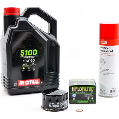 Kit Entretien Vidange pour BMW HP2 Sport de 2008 à 2010 - MOTUL 5100 10W50 4L
