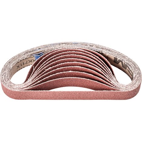 PFERD TOOLS Korund Schleifband BA 30x610mm A40 für universelle Anwendung mit Rohrbandschleifer 10 Stk (1/5)