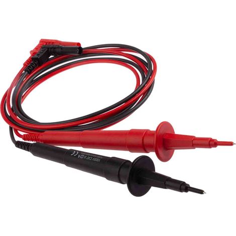 Kit de cordons de test RS PRO 1.25m, avec fusible CAT III 1000V ( Prix pour 1 ) (1/4)