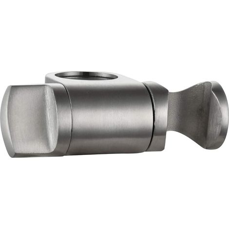 Support d'angle réglable en acier inoxydable pour pommeau de douche - 25 mm - Nickel - ST35