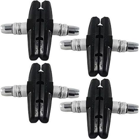 Lot DE 4-Brake pour etrier Frein Velo70 MM plaquette de Frein Velo/VTT/VTC- Patins Frein Velo avec écrous (1/5)