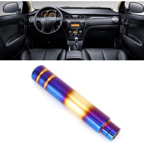 Universeller Schaltknauf für Pkw und SUVs - Modell XH-3133 - 18 cm Aluminium mit 3 Adaptern (1/5)