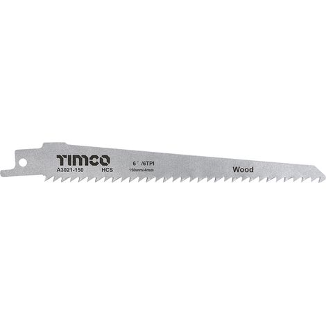 TIMCO Reciprocating Saw Blades Wood Cutting High Carbon Steel - S644D