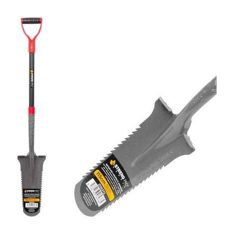 Spaten Strend Pro Garden ErgoBULL, Drainagespaten, mit Fiberglasstiel D 1150 mm