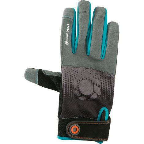 Gardena Gartenhandschuhe Größe M Schwarz Blau Grau
