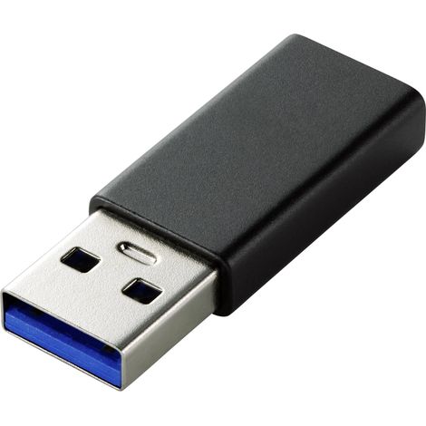 Renkforce USB 3.1 Gén 1 (USB 3.0) Adaptateur [1x USB 3.1 Gen 1 - 1x USB-C® femelle] (1/3)