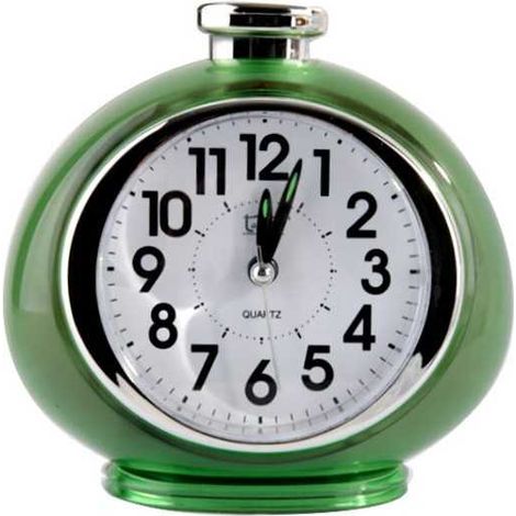 Reloj despertador Barrel Verde Ladydoc 07140