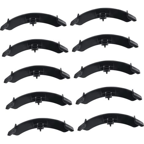Cintreuse de Branches 10 Pcs en Plastique Noir pour Fleurs Résistance à Compression, Aide à Orienter la Croissance, Maintien des Tiges, Usage Jardin et Intérieur (1/5)