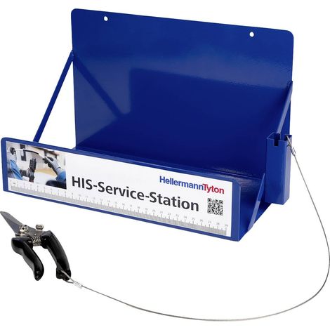 HellermannTyton 300-30002 Étagère de stockage pour boîtes à gaine thermorétractable bleu 1 pc(s) A761173