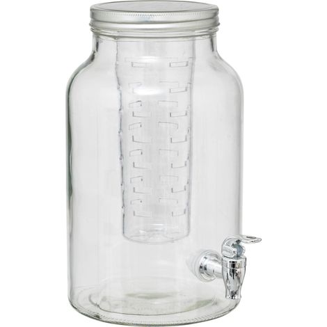 Fuzy Getränkespender 6L Klarglas - Sg secret de gourmet (1/4)