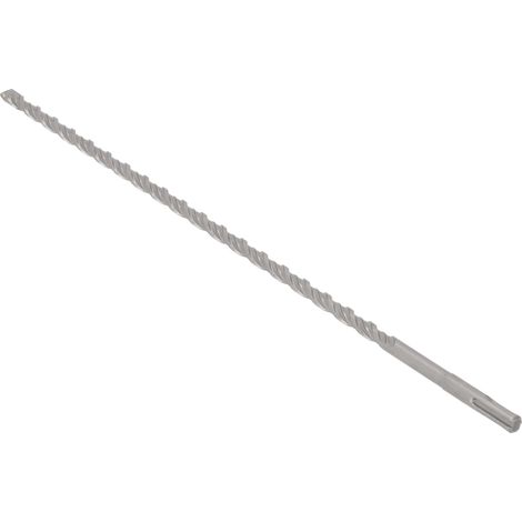 KOTARBAU® Kotarbau® Foret Beton Sds Plus 10x450mm - Meche Beton avec Pointe en Carbure Foret Béton - Foret Perforateur - Foret Hélicoïdal Pour Pierre Kvs - en Acier 40Cr - Argent