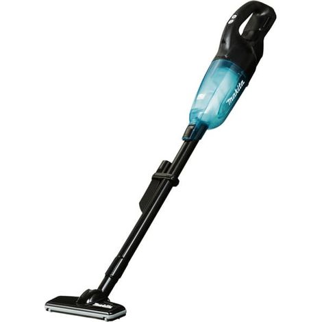 Makita – Aspirateur à main 18V Li-Ion 82 mbar – Moteur Brushless – 3 vitesses d'aspiration – Éclairage LED – Sac 750 ml