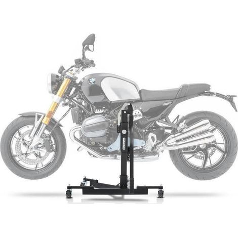 Zentralhebeanlage - ConStands Power-Evo - Kompatibel mit BMW R12 NineT - 300 kg - Schwarzes Design