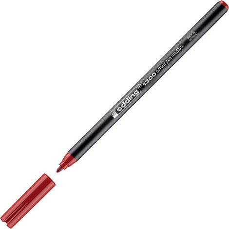 ROTULADOR EDDING 1300-46 PTA.REDOND 2MM CARMESI