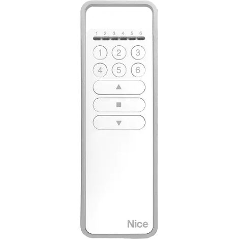 Télécommande 6 canaux NICE pour volet roulant solaire GEFRADIS (1/2)