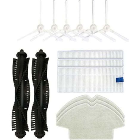 Accessoire pour aspirateur robot Rowenta X-plorer série 75 RG7687, accessoire de rechange pour brosse à rouleau brosse latérale filtre compatible avec robot aspirateur Rowenta (1/5)