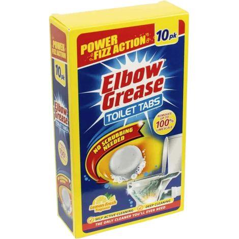 Compresse per la pulizia del WC al limone (10 pezzi)