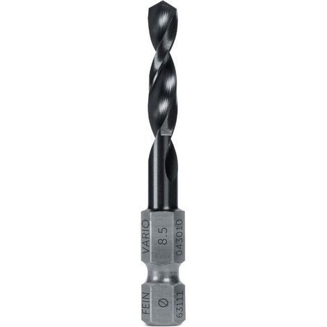 Forets à métaux HSS Fein, 8,5 mm (M10) avec queue d’embout VARIO (1/5)