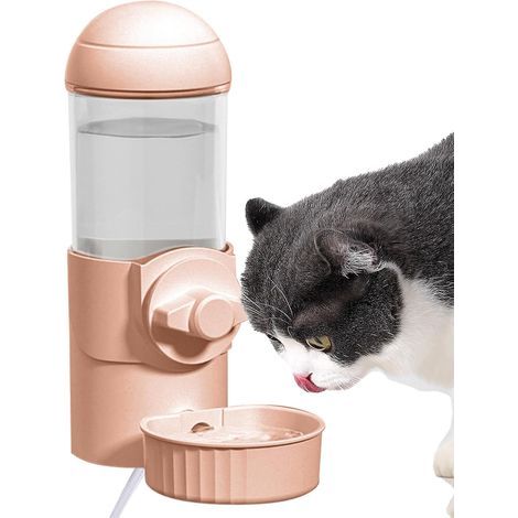 Verwarmde waterkom voor katten, thermostatische voor hamsterdrinker, waterdispenser voor , honden, voor koud weer, dierenbezitters, garage, schuur, terras, (1/5)