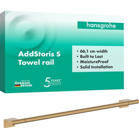 Toallero de barra AddStoris S de hansgrohe, 41767140