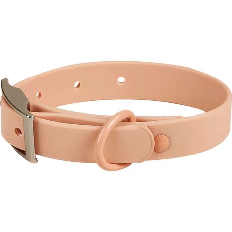Ensemble Collier Et Laisse Pour Chien - Polyester Imperméable Avec Fermoir En Laiton - Pour Dressage Et Promenade Quotidienne - Lot De 1 (1/5)