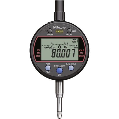 Mitutoyo Digitale Absolut-Messuhr mit Berechnungsformel, Messbereich: 12,5 mm