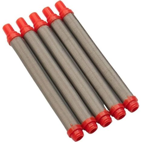 5er-Packung 200-Mesh-Edelstahl-Airless-Farbfilter für Wagner Airless-Farbpistolen (1/4)