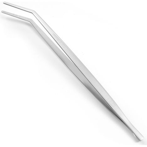 Pinzas curvas para decorar y dar forma a los platos, 240 mm, Hendi 680063 (1/2)