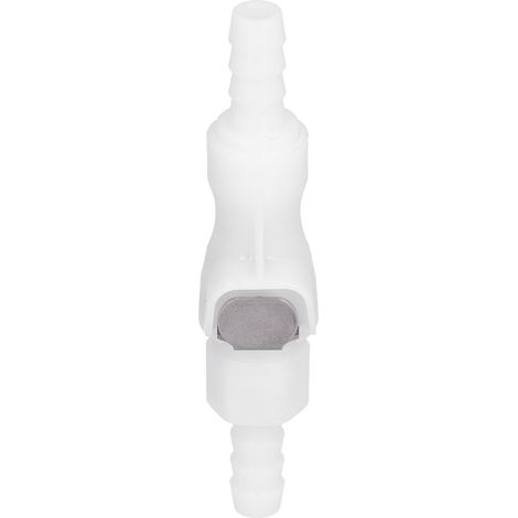 Raccord rapide 1/4 pouce en plastique alimentaire 120 PSI pour bière, avec arrêt intégré, raccord de tuyau (1/5)