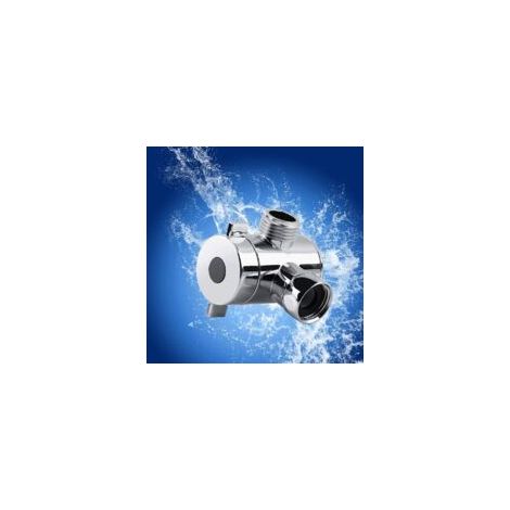 3-Wege-Multifunktions-Duscharmatur mit Umsteller, Duschkopfadapter für Duscharm, Küchenspülen-G1/2", Ersatzteile für T-Griff-Armatur - Crezuo