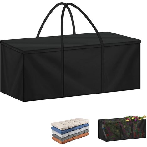 Gartenauflagen Tasche 125x40x55cm, 420D Oxford, wasserdicht, mit Tragegriffen (1/5)