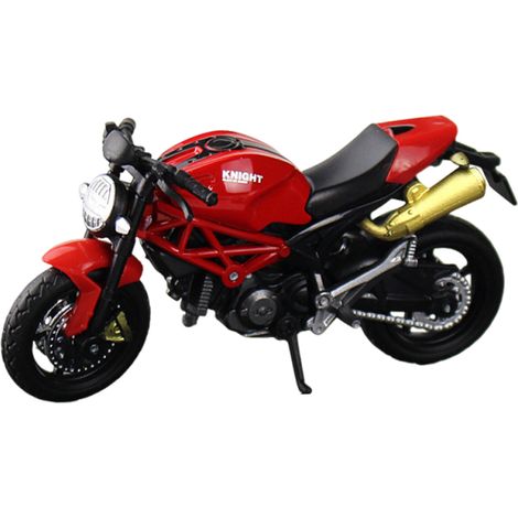 1 figurine de moto, alliage, 17,5 x 7 x 9 cm, décoration gâteau, cadeau anniversaire (1/5)