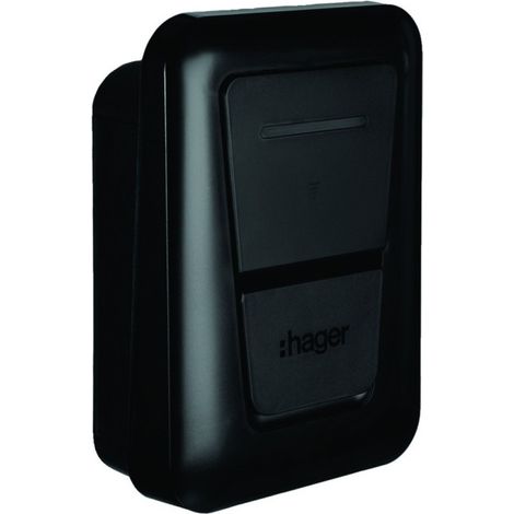 Hager – Borne de recharge Witty Plus 22 kW – IP55 – 1P/3P – T2 – Bluetooth – OCPP – Compteur MID – Recharge intelligente