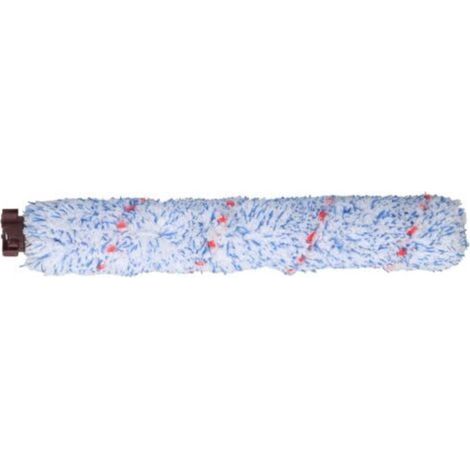 Rouleau de brosse de sol, fibre ABS 25,5 x 3,5 cm Rouleau de brosse de nettoyage de rechange pour sol stratifié pour bois dur pour carreaux de céramique (1/5)
